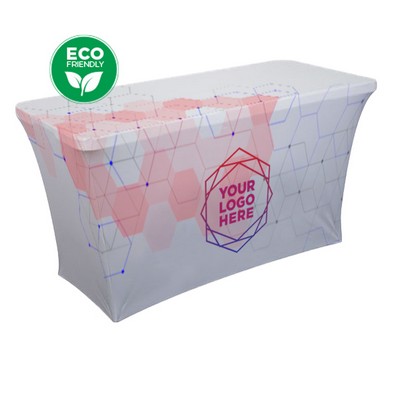 Eco-Friendly REPREVE® Stretch Table Covers - Dye Sublimation Print