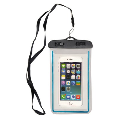Waterproof Smartphone Pouch w/Lanyard