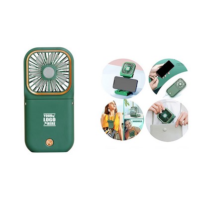 3000mAh Mini Neck Fan & Power Bank