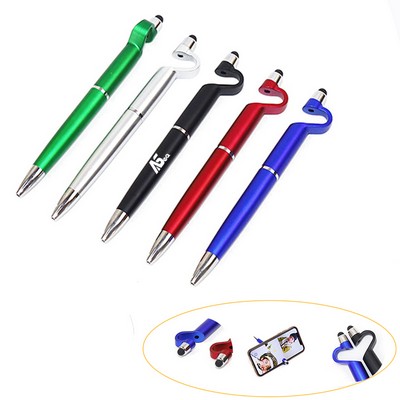 3" 1 Phone Holder Stylus Ballpoint Pens