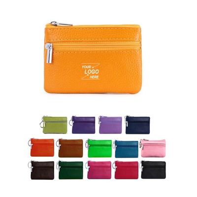 Adult's Unisex Leather Coin Purse