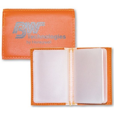 Deluxe Resistant Card Holders in Synthetic Leather (20 Cards)