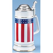 Stars and Stripes Stein, 0.5L