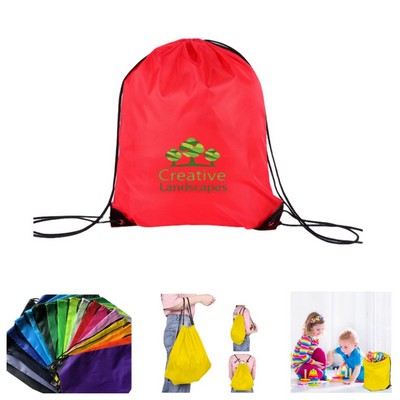 Drawstring Backpack Bag Sports Cinch Bags