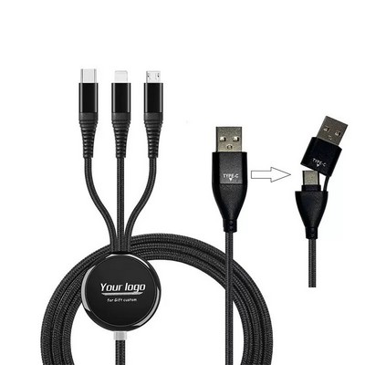 5-in-1 Light Up Charging Cable