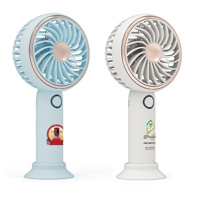 500mAh Portable Handheld Fan , Mini Fan , Rechargeable Desk Fan