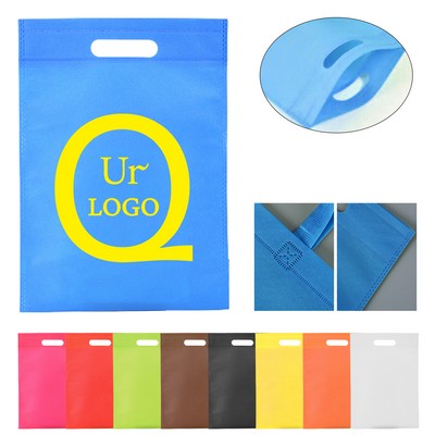 9.84 x 11.81" Die Cut Handle Non-Woven Bag