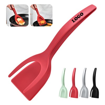 2" 1 Grip And Flip Spatula Tongs Home Kitchen Cooking Tool