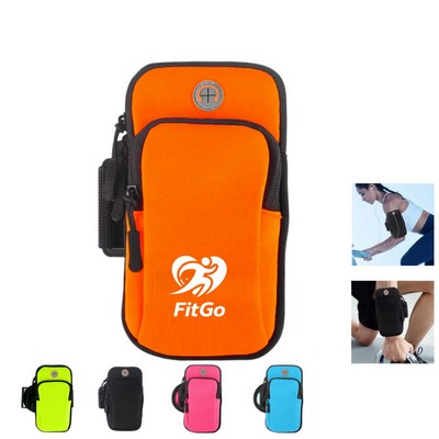 6.8" Neoprene Cell Phone Armbands Holder