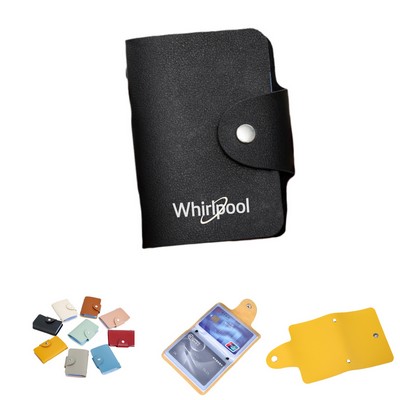 24 Card Slots Business Card Holder