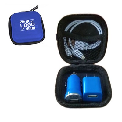 Car 3 in 1 Charging Set