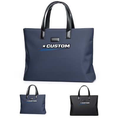 Classic Business Tote Bag for Documents and Daily Commute