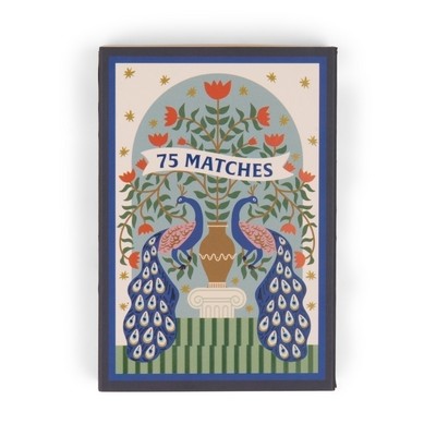 A Dopo Boxed Matches "Peacock"