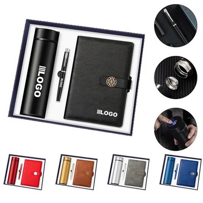 Business Insulated Thermos and Executive Pen Gift Set