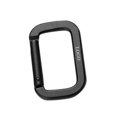 Rectangular Aluminum Alloy Carabiner