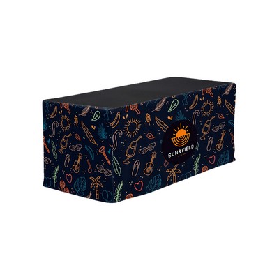 Monza Fitted Tablecloth, Dye Sublimation Print Table Cover 6'