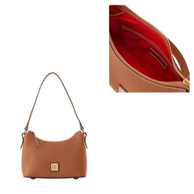 Dooney & Bourke Caramel Pebble Grain Baguette