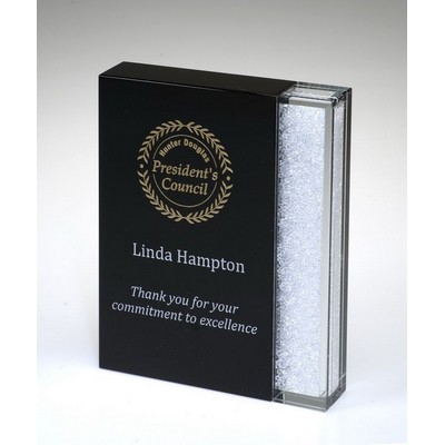Opulence Crystal Award, 7"H