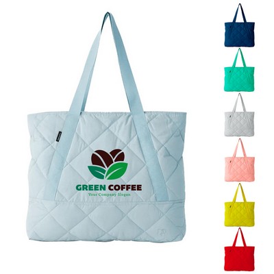 Classic Recycled Puffer Tote Bag