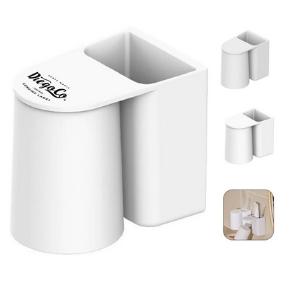 Wall Mounted Single Toothbrush Holder