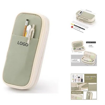 Big Capacity Pencil Case Large Stationery Pen Bag