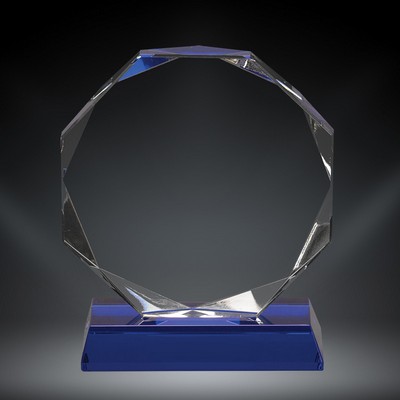 7" x 6 1/4" - Porto Octagon Crystal