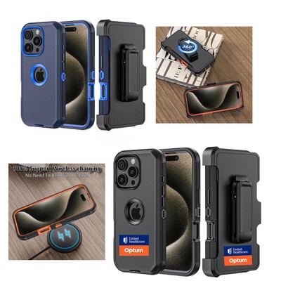 iBank ® Shockproof Case compatible with iPhone 16 Pro Max