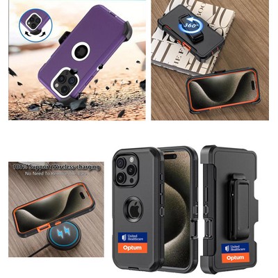 iBank ® Shockproof Case compatible with iPhone 16 Pro Max