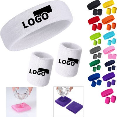 Knitted Sports Wrist Guard Set