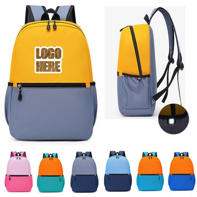 Two-tone 14"L Backpack Schoolbag