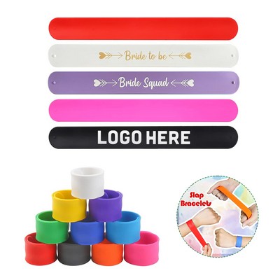 Custom Silicone Slap Bracelet