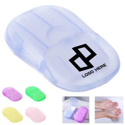 Portable Disposable Hands Washing Soap Sheet