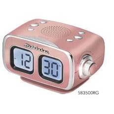 Studebaker Retro Digital Bluetooth Am/Fm Clock Radio - Rose Gold