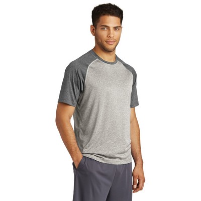 Sport-Tek Heather-On-Heather Contender Tee