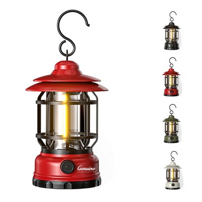 Retro Outdoor Adventure LED Lantern