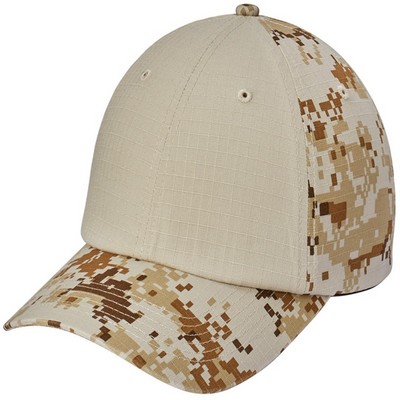 Port Authority Colorblock Digital Ripstop Camouflage Cap