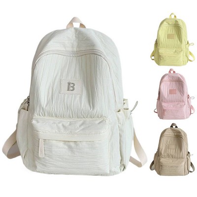 Lightweight Large Capacity Nylon Backpack