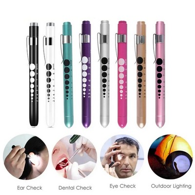 Diagnostic Penlight with Pupil Scale