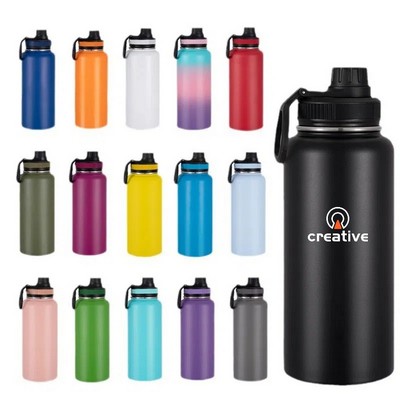 32 Oz Stainless Steel Space Flask
