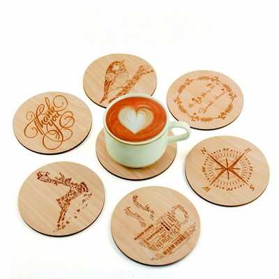 Wood Coaster for DIY Decor
