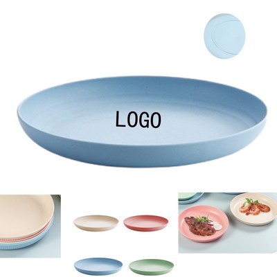 Wheat Straw Plates - Eco-Friendly PP Dinnerware for Home & Hotel Use
