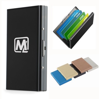 Stainless Steel RFID Blocking Credit Card Holder