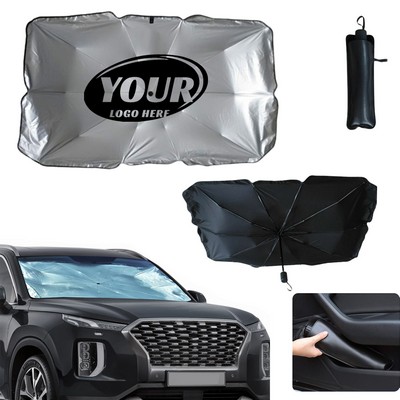 Full Color Car Folding Front Windshield Sunshade