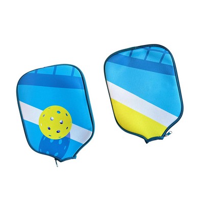 Custom Sublimated Neoprene Pickleball Paddle Sleeve