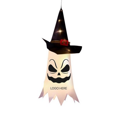 Halloween Decorative Light-Up Windsock Flags