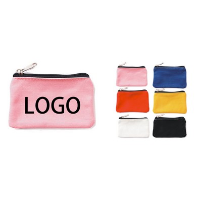 Mini Canvas Coin Purse