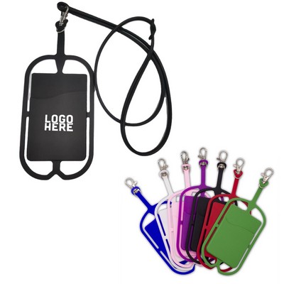 Phone Card Holder w/Lanyard