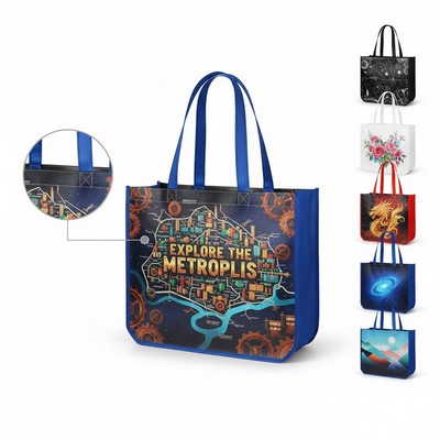 Full Color Laminated Water Resistant Tote
