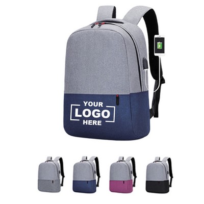 Large-capacity business computer bag campus student backpack casual travel backpack