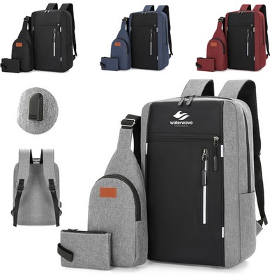 3" 1 Oxford Laptop Backpack